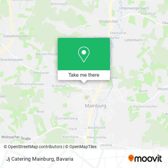 Jj Catering Mainburg map