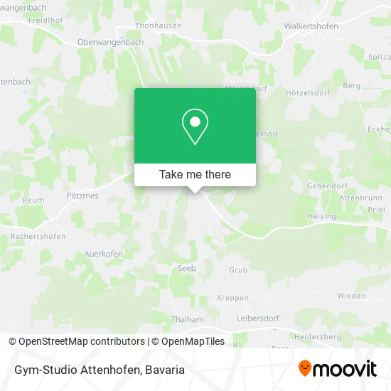 Карта Gym-Studio Attenhofen