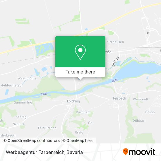 Werbeagentur Farbenreich map