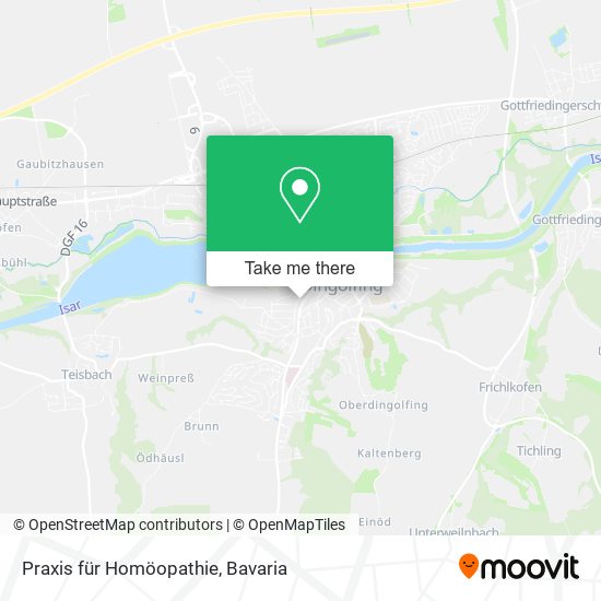 Карта Praxis für Homöopathie