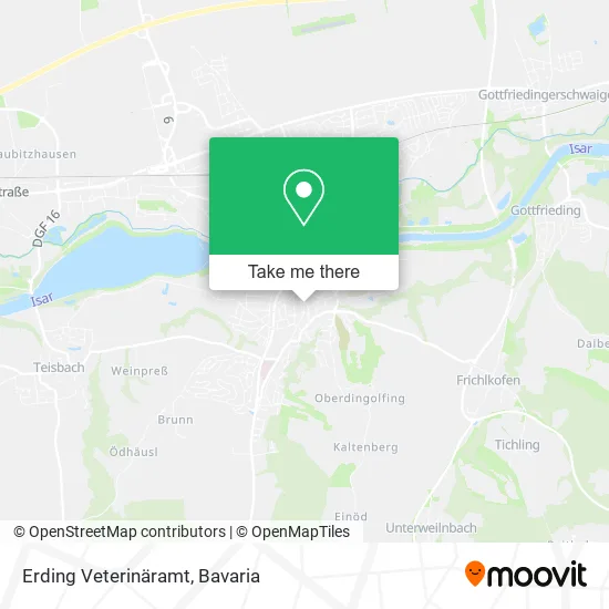 Карта Erding Veterinäramt