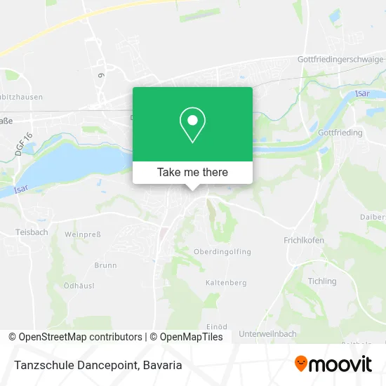 Tanzschule Dancepoint map
