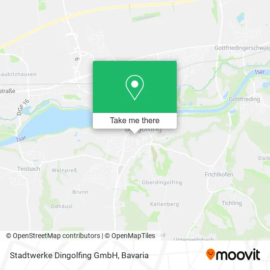 Карта Stadtwerke Dingolfing GmbH