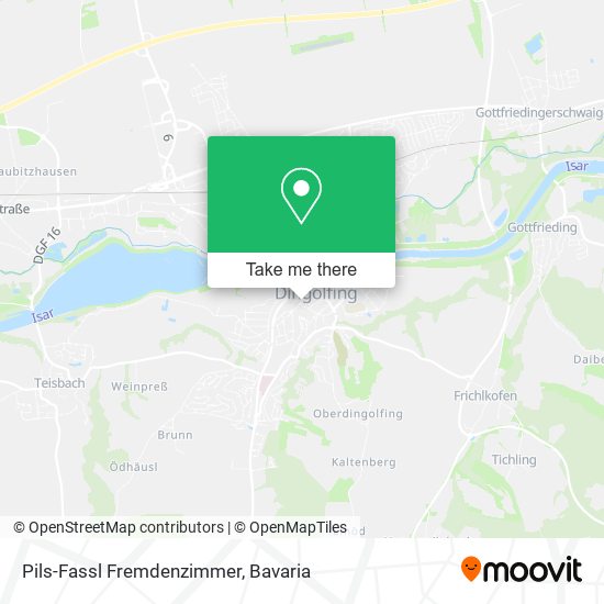Pils-Fassl Fremdenzimmer map