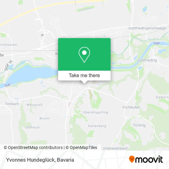 Yvonnes Hundeglück map