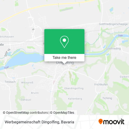 Werbegemeinschaft Dingolfing map