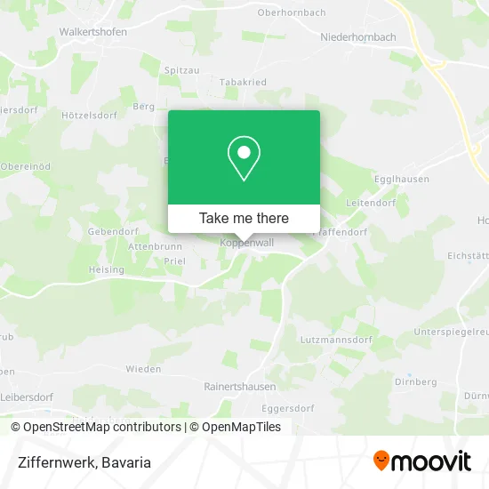 Карта Ziffernwerk