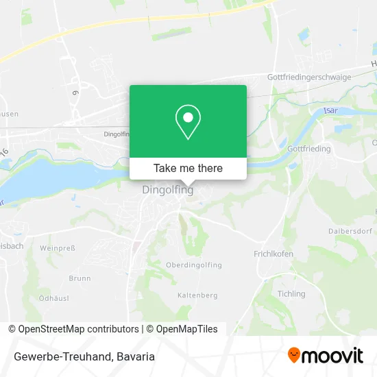 Gewerbe-Treuhand map