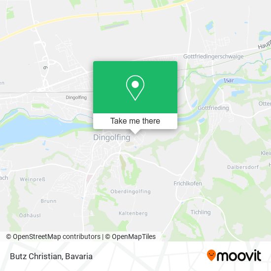 Butz Christian map