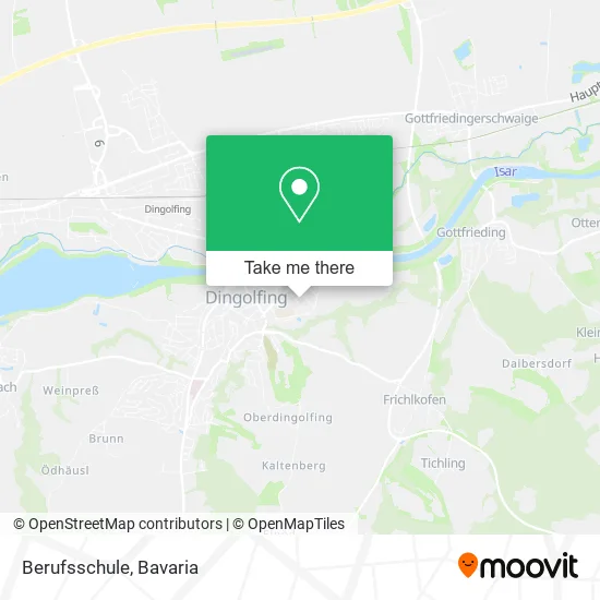Карта Berufsschule