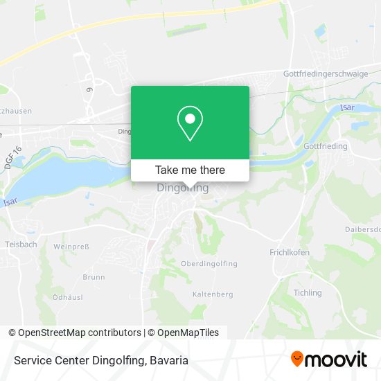 Карта Service Center Dingolfing