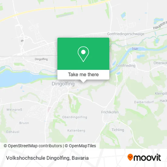 Карта Volkshochschule Dingolfing
