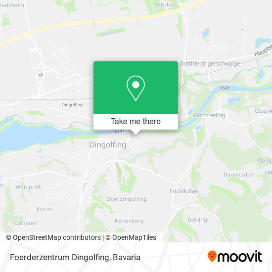 Foerderzentrum Dingolfing map