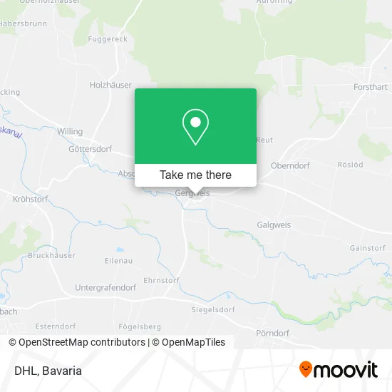 Карта DHL