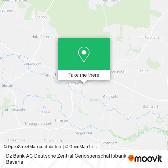 Dz Bank AG Deutsche Zentral Genossenschaftsbank map