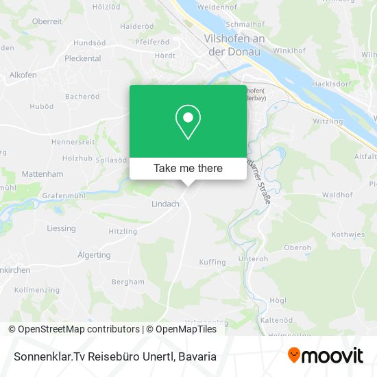 Sonnenklar.Tv Reisebüro Unertl map