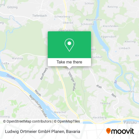 Ludwig Ortmeier GmbH Planen map