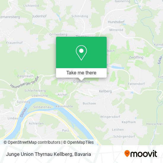 Junge Union Thyrnau Kellberg map