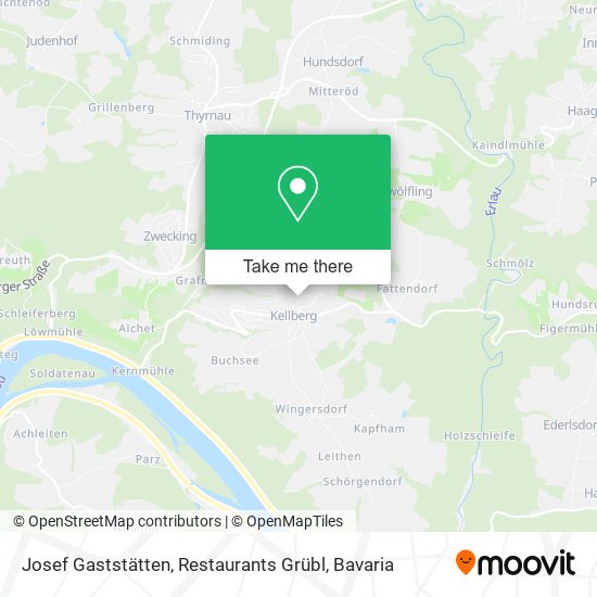 Josef Gaststätten, Restaurants Grübl map