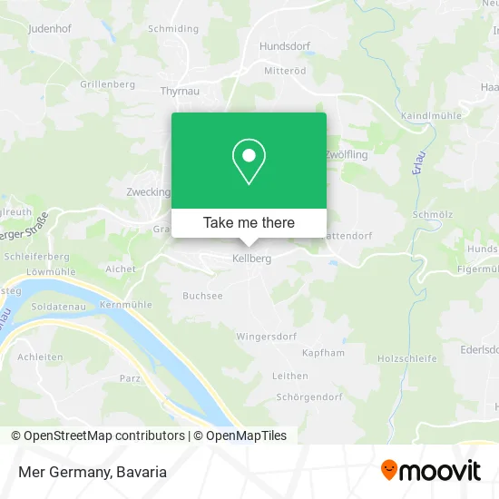 Карта Mer Germany