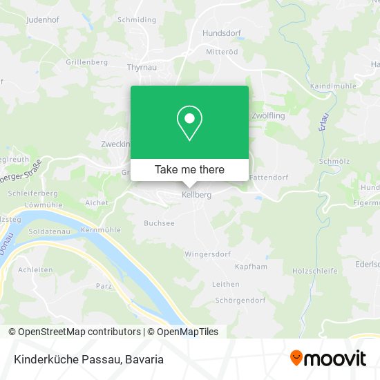 Kinderküche Passau map