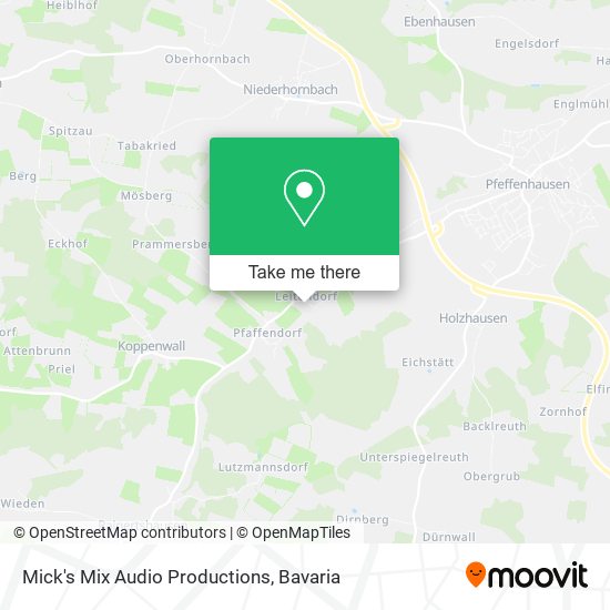 Карта Mick's Mix Audio Productions