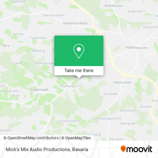 Карта Mick's Mix Audio Productions