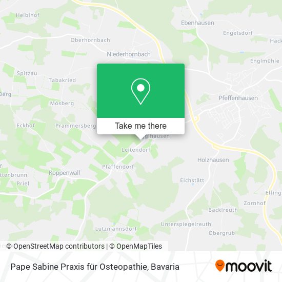 Pape Sabine Praxis für Osteopathie map