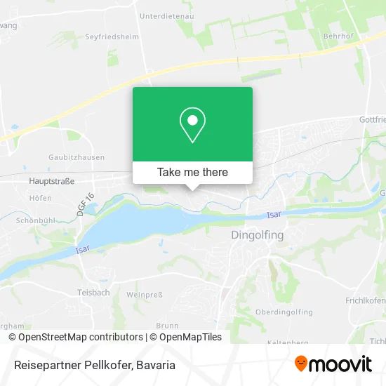 Карта Reisepartner Pellkofer