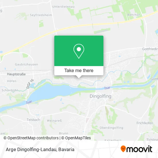 Карта Arge Dingolfing-Landau