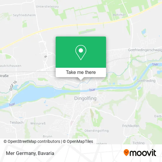 Карта Mer Germany