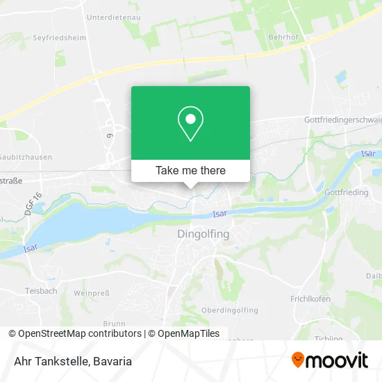 Карта Ahr Tankstelle