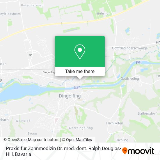 Praxis für Zahnmedizin Dr. med. dent. Ralph Douglas-Hill map