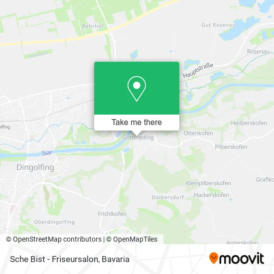 Карта Sche Bist - Friseursalon