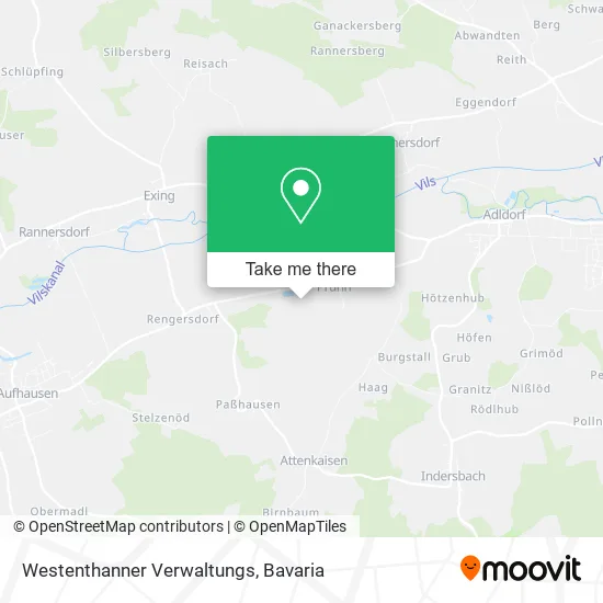 Карта Westenthanner Verwaltungs
