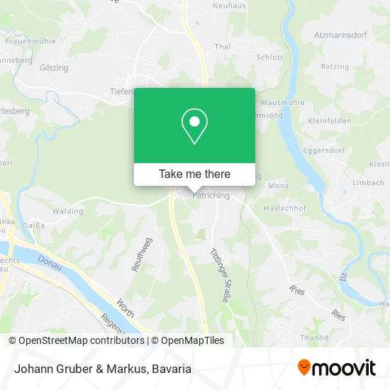 Карта Johann Gruber & Markus