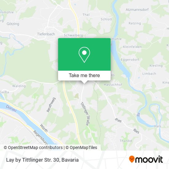 Lay by Tittlinger Str. 30 map