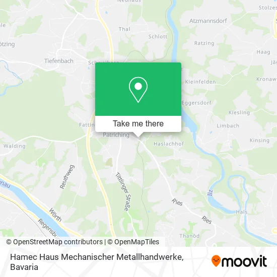 Карта Hamec Haus Mechanischer Metallhandwerke