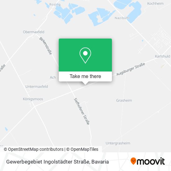 Gewerbegebiet Ingolstädter Straße map