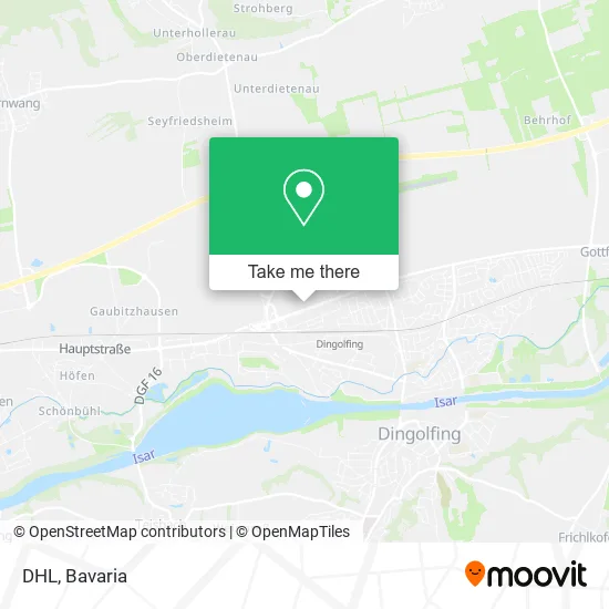 Карта DHL