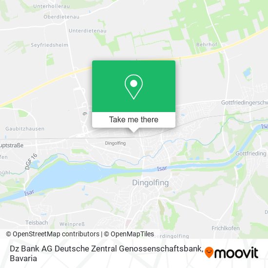 Dz Bank AG Deutsche Zentral Genossenschaftsbank map