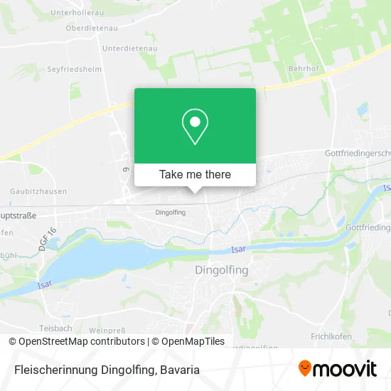 Карта Fleischerinnung Dingolfing