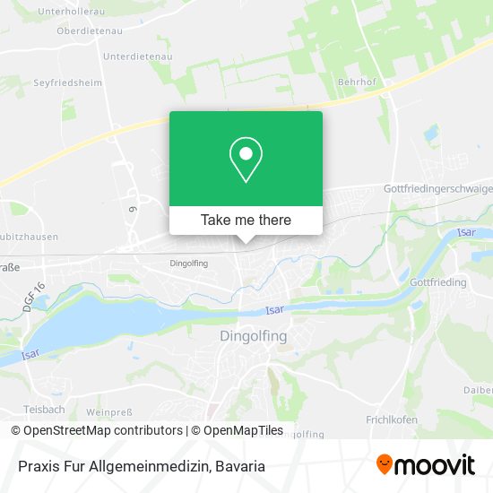 Praxis Fur Allgemeinmedizin map