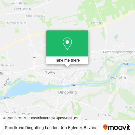 Карта Sportkreis Dingolfing Landau Udo Egleder