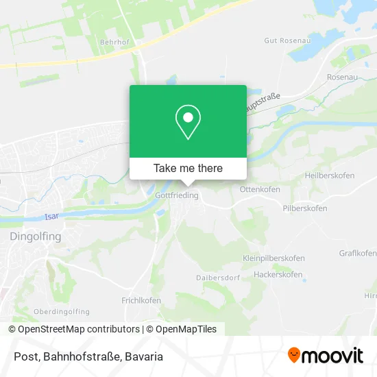 Карта Post, Bahnhofstraße