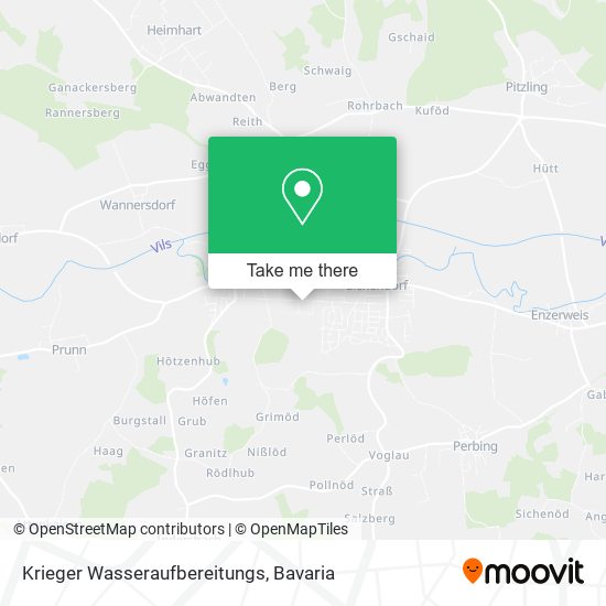 Krieger Wasseraufbereitungs map