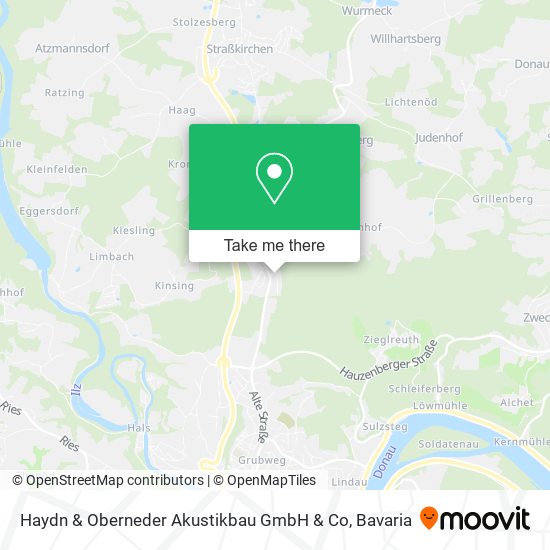 Карта Haydn & Oberneder Akustikbau GmbH & Co