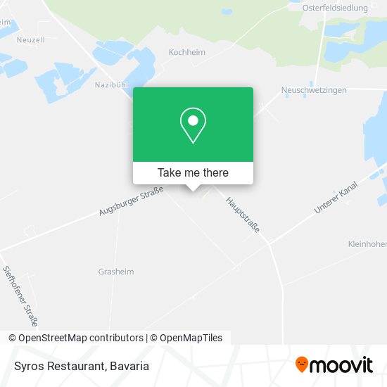 Карта Syros Restaurant