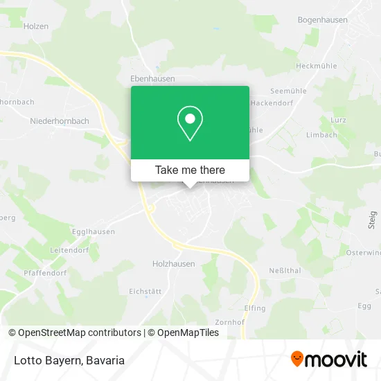 Карта Lotto Bayern