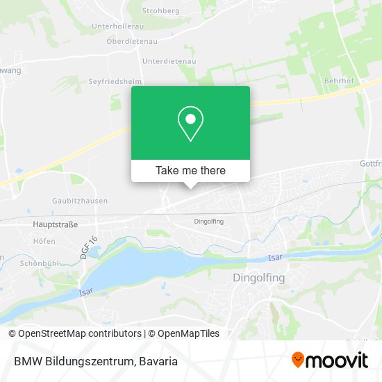 BMW Bildungszentrum map